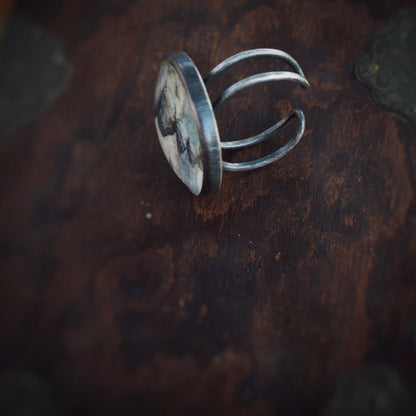 Large Cairn n’Capsule Ring #5 (Original)