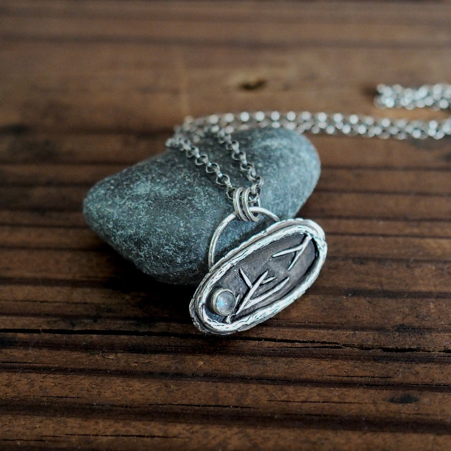 Essence of Snow Curio Necklace #2