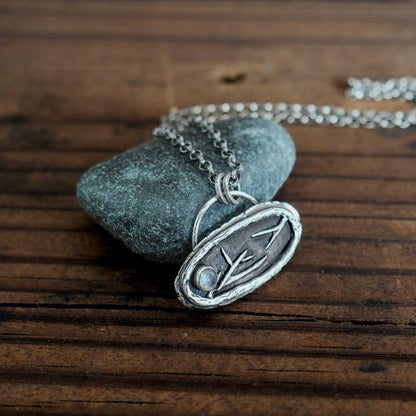 Essence of Snow Curio Necklace #2