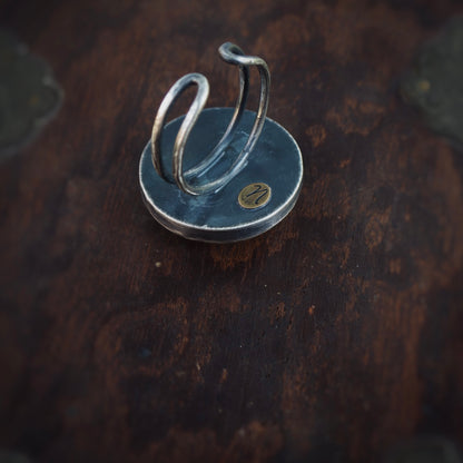 Large Fern n’Capsule Ring #1 (Original)