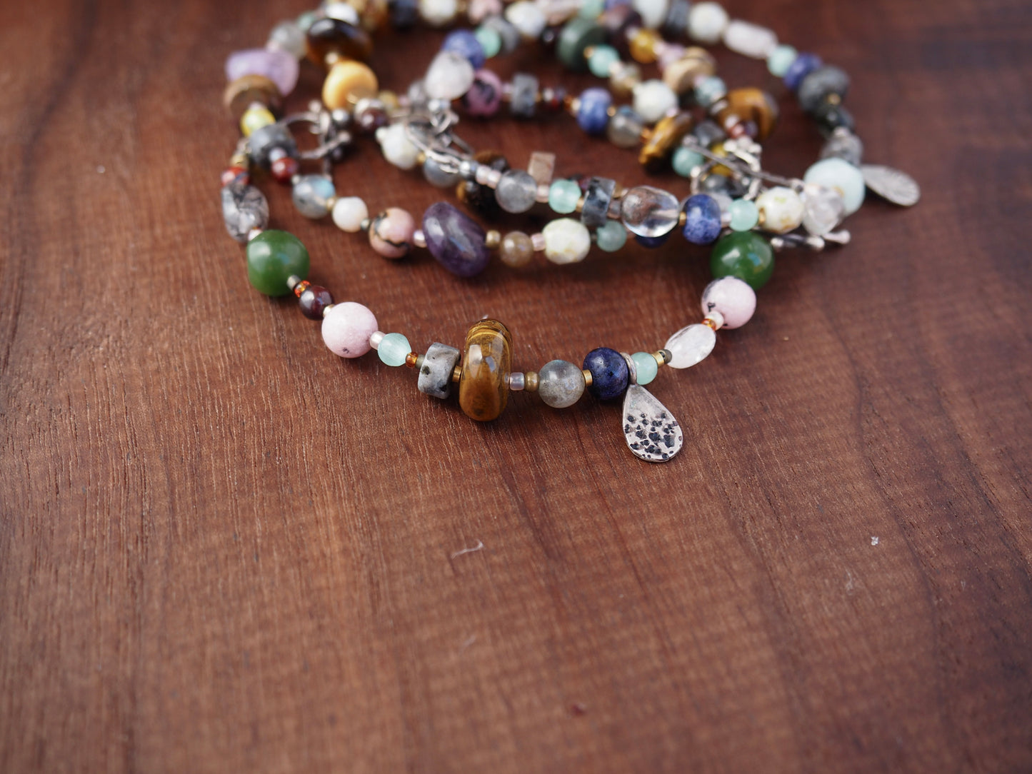 Trail Mix Gemstone Bracelets