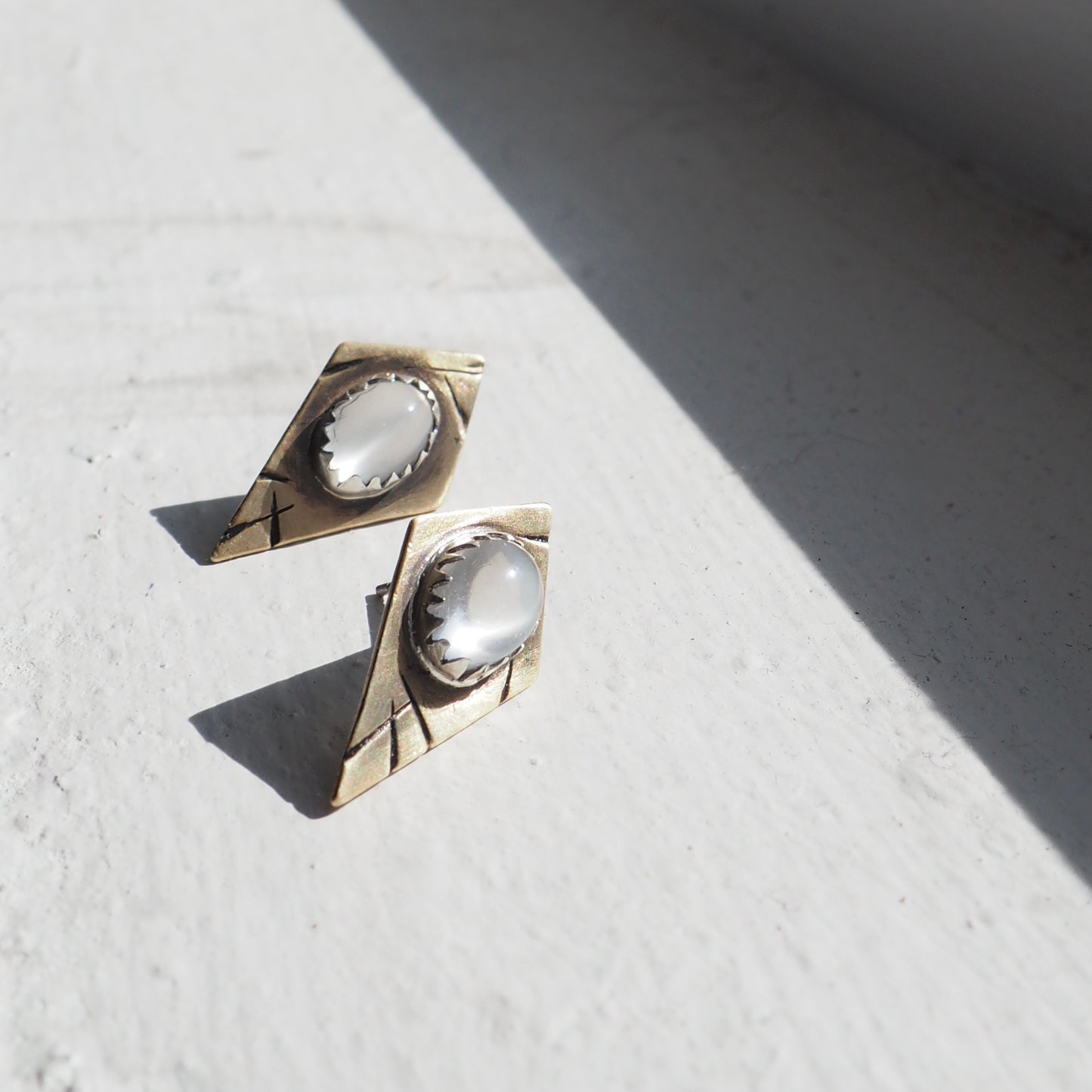 Essence of Snow Fractal Studs #3