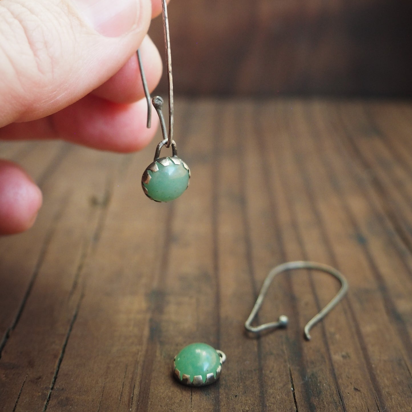 Aventurine Interchange Charms #17