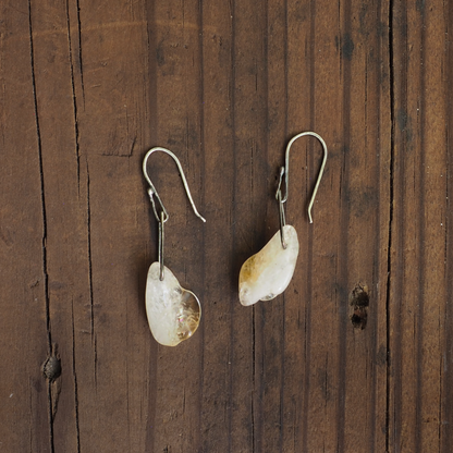 Citrine Nugget Dangles #5