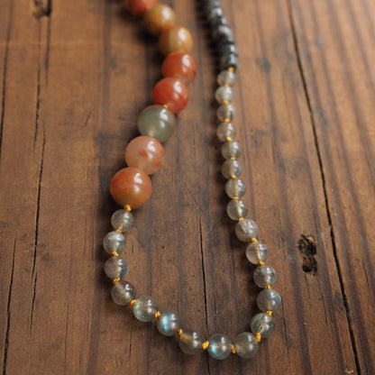 Gemstone Tether Necklace #3