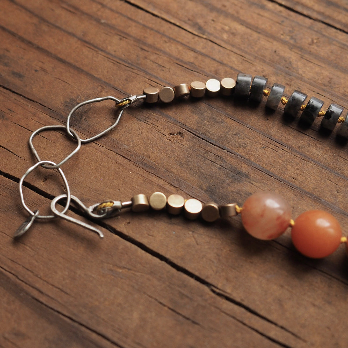 Gemstone Tether Necklace #3