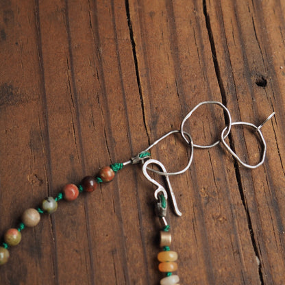 Gemstone Tether Necklace #4