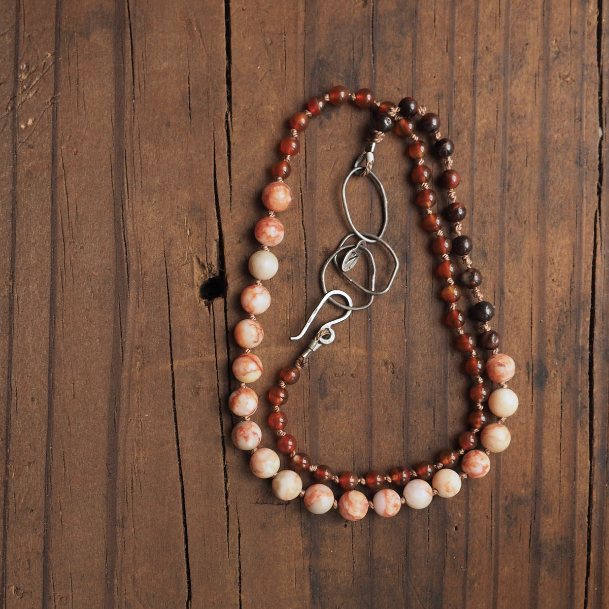 Gemstone Tether Necklace #1