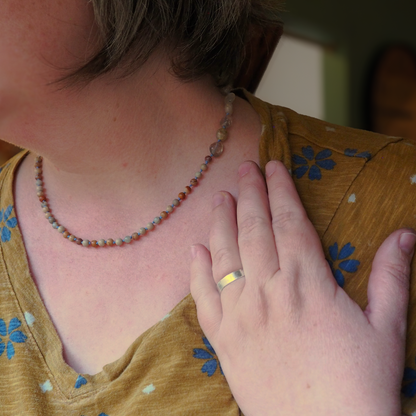 Gemstone Tether Necklace #2
